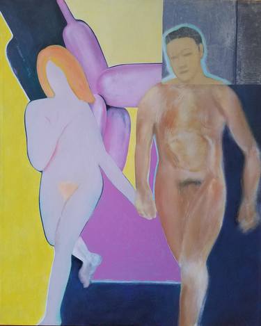 Original Nude Painting by Jim Abuan