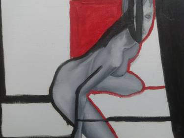 Original Expressionism Nude Paintings by juan rdguezgtrrez