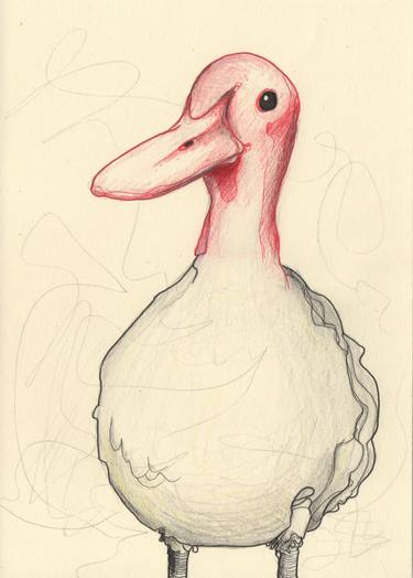 Print of Surrealism Animal Drawings by Arjan Winkelaar