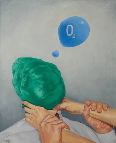 Original Conceptual Mortality Paintings by Stefan Esanu