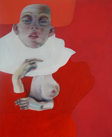Original Women Painting by Sabina Sinko