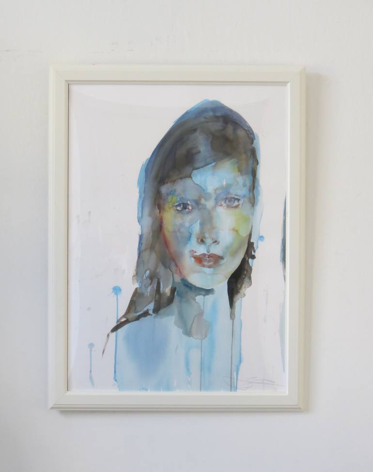 Face/L2 Painting by Sabina Sinko | Saatchi Art