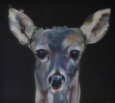 Original Figurative Animal Paintings by Sabina Sinko