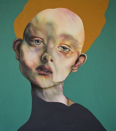 Print of Figurative Portrait Paintings by Sabina Sinko