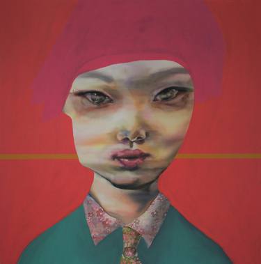 Print of Figurative Portrait Paintings by Sabina Sinko