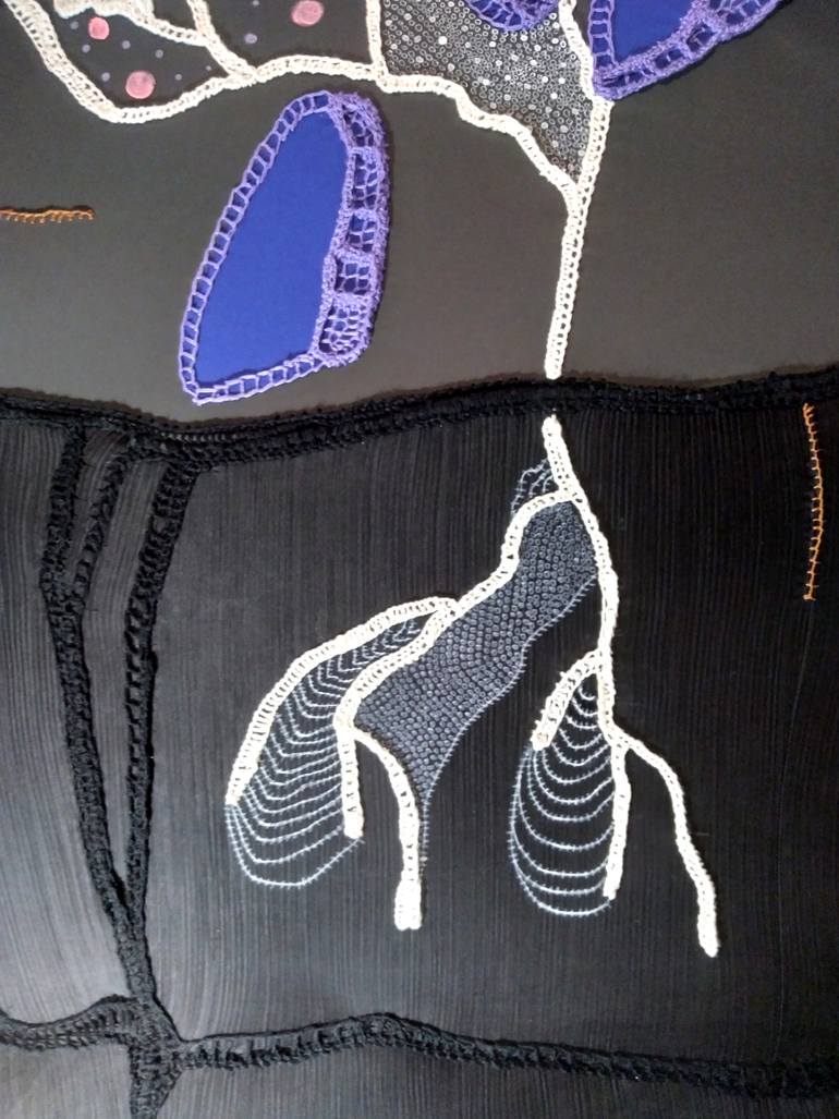 Original Contemporary Nature Mixed Media by Andreea Talpeanu