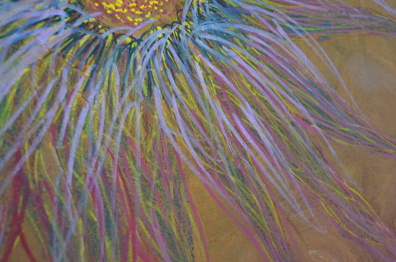 Original Abstract Expressionism Abstract Painting by Denisa Kolarova