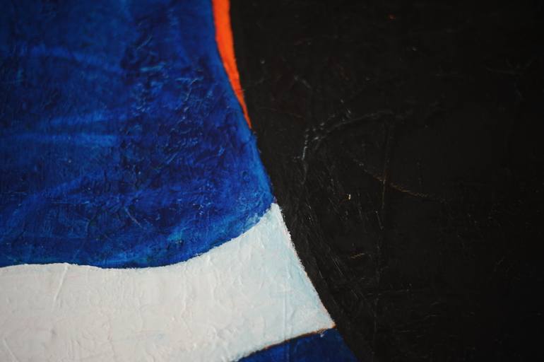 Original Abstract Expressionism Animal Painting by Denisa Kolarova