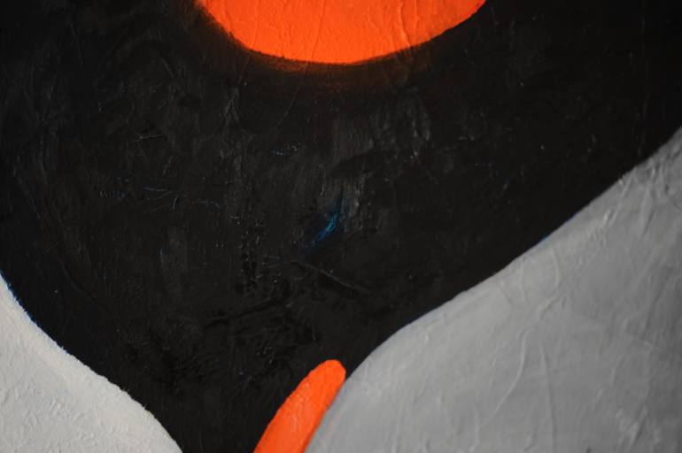 Original Abstract Expressionism Animal Painting by Denisa Kolarova