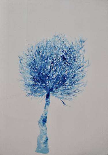 Print of Tree Paintings by Denisa Kolarova