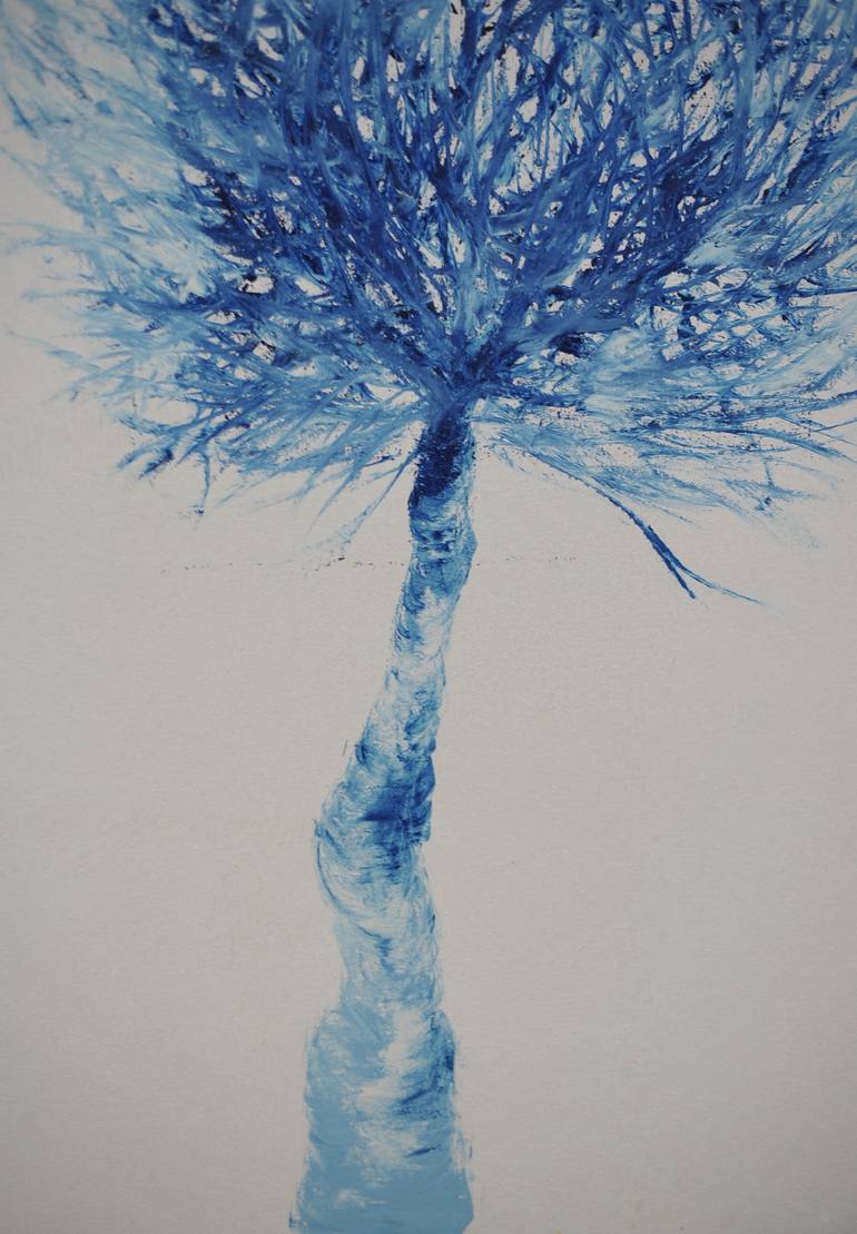 Original Tree Painting by Denisa Kolarova