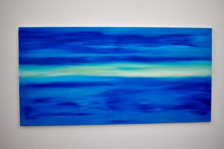 Original Abstract Expressionism Abstract Painting by Denisa Kolarova