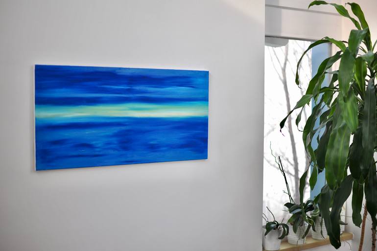 Original Abstract Expressionism Abstract Painting by Denisa Kolarova