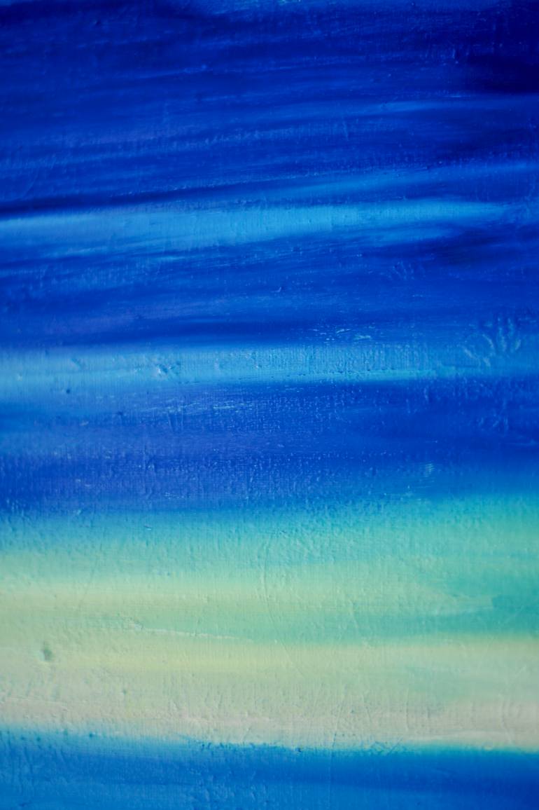 Original Abstract Expressionism Abstract Painting by Denisa Kolarova