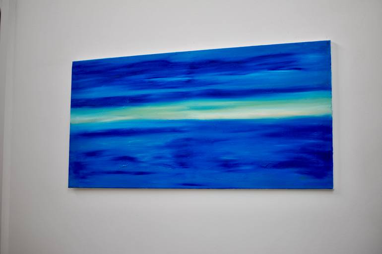 Original Abstract Expressionism Abstract Painting by Denisa Kolarova