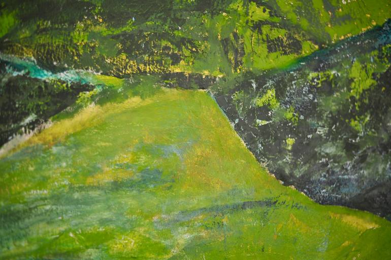 Original Modernism Nature Painting by Denisa Kolarova