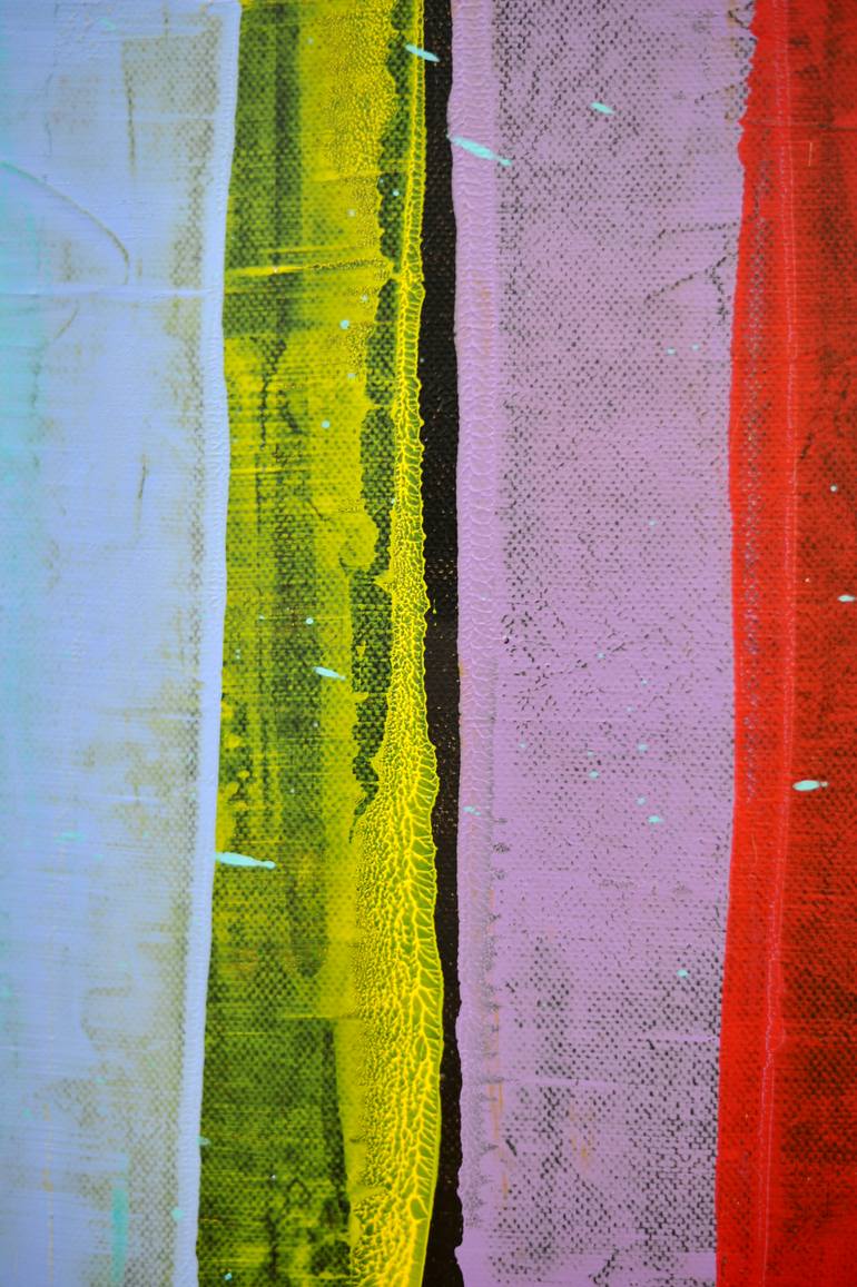 Original Abstract Expressionism Abstract Painting by Denisa Kolarova
