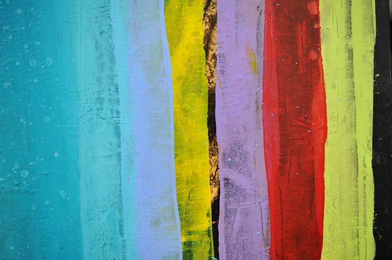 Original Abstract Expressionism Abstract Painting by Denisa Kolarova