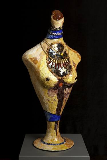 Original Figurative Body Sculpture by Francine Gourguechon