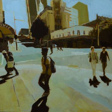 Original Contemporary Cities Paintings by Matthew Carter