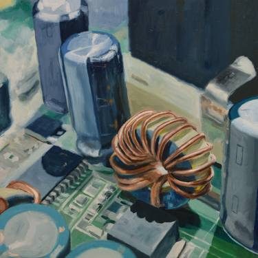 Original Science/Technology Paintings by Matthew Carter