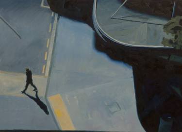 Original Figurative Aerial Paintings by Matthew Carter