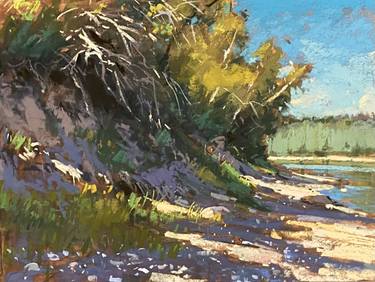 Original Impressionism Landscape Drawings by David Shkolny