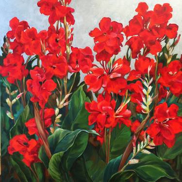 Original Floral Paintings by Cristina Zorrilla Speer