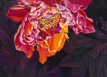 Original Floral Paintings by Cristina Zorrilla Speer