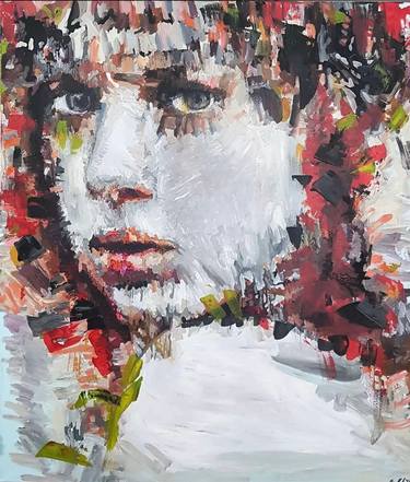 Original Portrait Paintings by ezgi kınalı