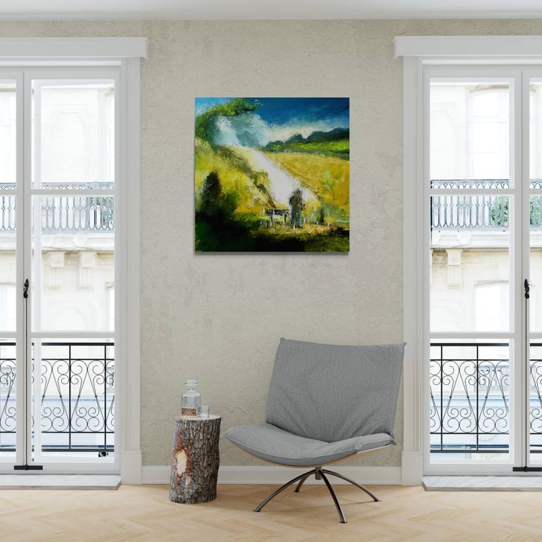 Original Expressionism Landscape Digital by Michael Quarz