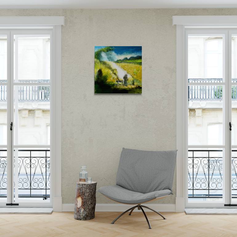 Original Expressionism Landscape Digital by Michael Quarz
