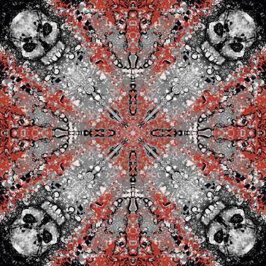 Original Abstract Geometric Digital by Michael Quarz