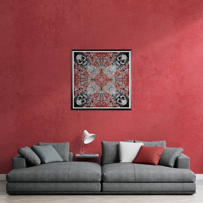 Original Abstract Geometric Digital by Michael Quarz