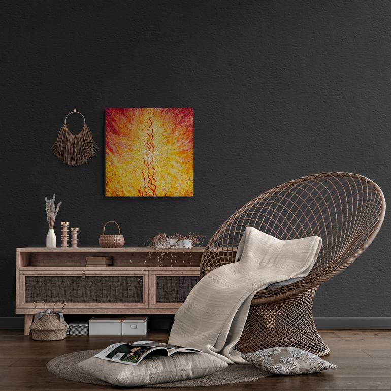 Original Abstract Light Painting by Michael Quarz