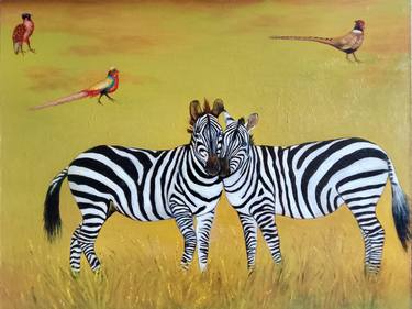 Original Animal Paintings by Anna Bolcewicz