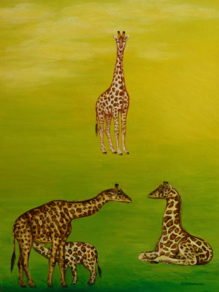 The Prosaic Reality and Spirituality Painting by Anna Bolcewicz