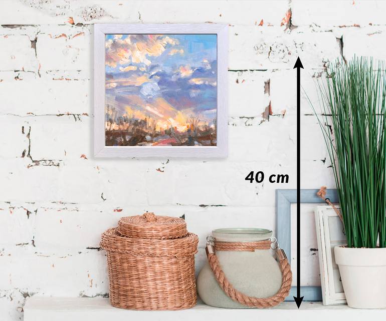 Original Expressionism Nature Painting by Tatiana Ivchenkova