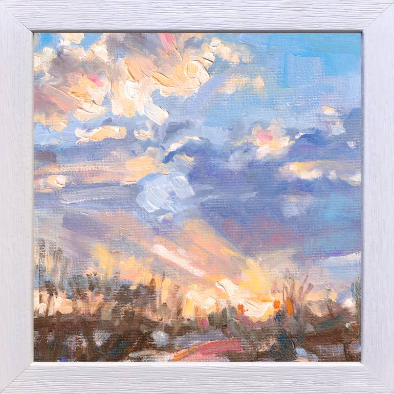 Original Expressionism Nature Painting by Tatiana Ivchenkova