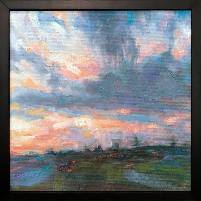 Original Contemporary Landscape Painting by Tatiana Ivchenkova