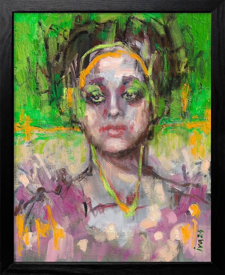Original Contemporary Women Painting by Tatiana Ivchenkova