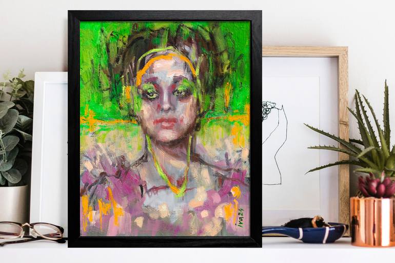 Original Contemporary Women Painting by Tatiana Ivchenkova
