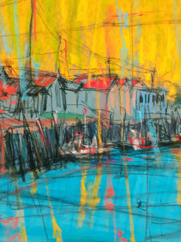 Original Contemporary Landscape Drawing by Tatiana Ivchenkova