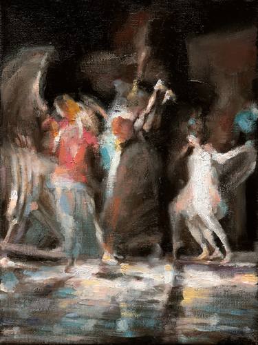 Print of Performing Arts Paintings by Tatiana Ivchenkova