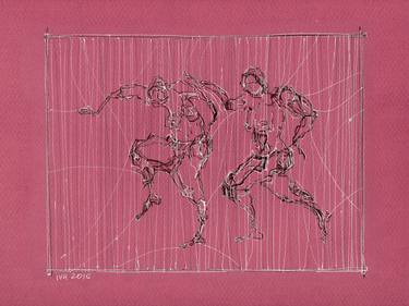 Print of Figurative Performing Arts Drawings by Tatiana Ivchenkova