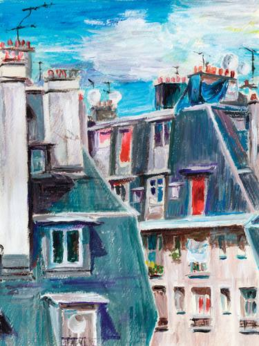 Print of Expressionism Places Paintings by Tatiana Ivchenkova