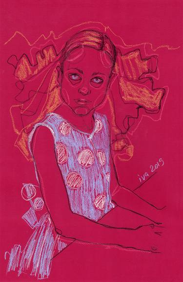 Print of Expressionism Children Drawings by Tatiana Ivchenkova