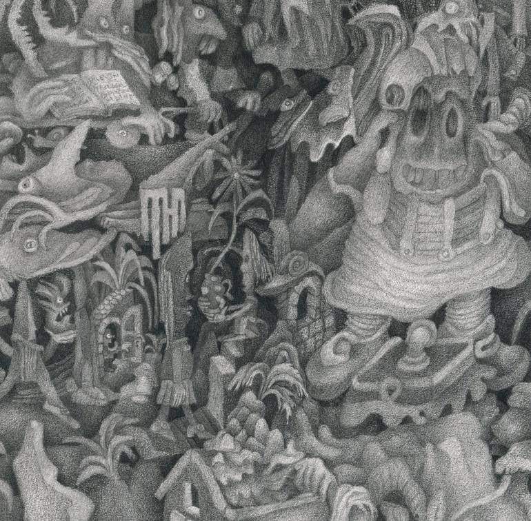 Original Fantasy Drawing by Matthias Siebert