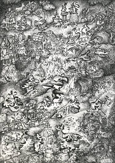 Print of Fantasy Drawings by Matthias Siebert