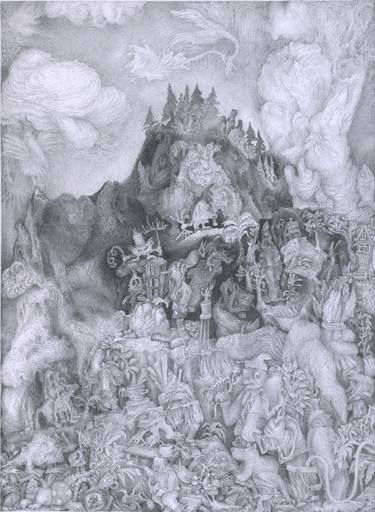 Print of Fantasy Drawings by Matthias Siebert